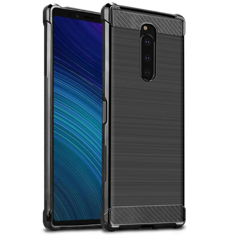 Θήκη Sony Xperia 1 Imak Vega Series Brushed Carbon Fiber