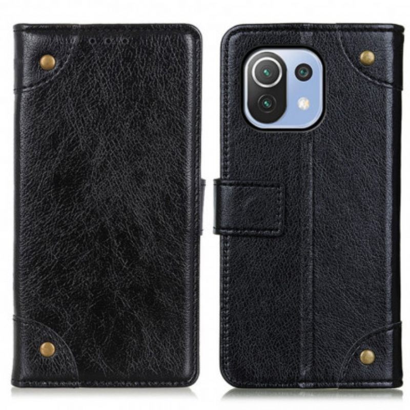 Κάλυμμα Xiaomi Mi 11 Lite 5G NE / Mi 11 Lite 4G / 5G Nappa Leather Style