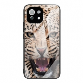 θηκη κινητου Xiaomi Mi 11 Lite 5G NE / Mi 11 Lite 4G / 5G Leopard Tempered Glass