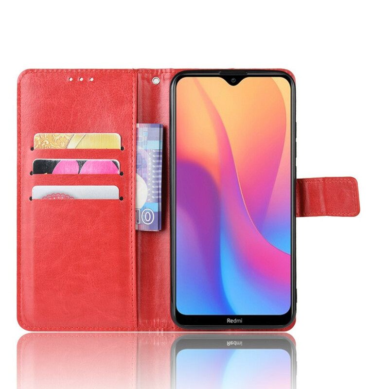 Κάλυμμα Xiaomi Redmi 8A Λαμπερό Συνθετικό Δέρμα