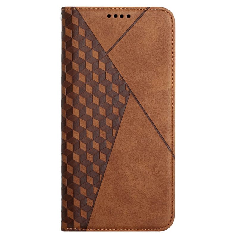 θηκη κινητου Samsung Galaxy A72 4G / 5G Θήκη Flip Geo Leather Effect