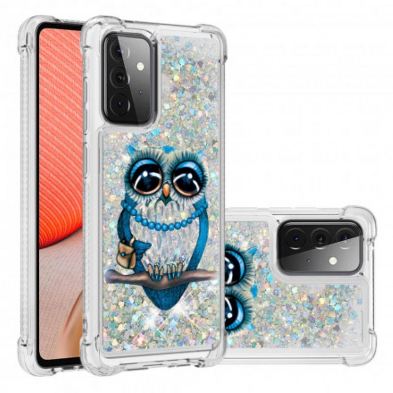 Θήκη Samsung Galaxy A72 4G / 5G Miss Glitter Owl