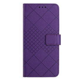 Δερματινη Θηκη Xiaomi 14 Pro Strappy Diamond Pattern