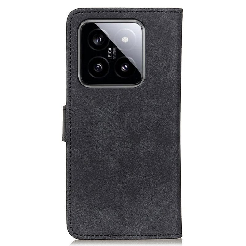 Θηκη Κινητου Xiaomi 14 Pro Θήκες Κινητών Vintage Faux Leather Khazneh