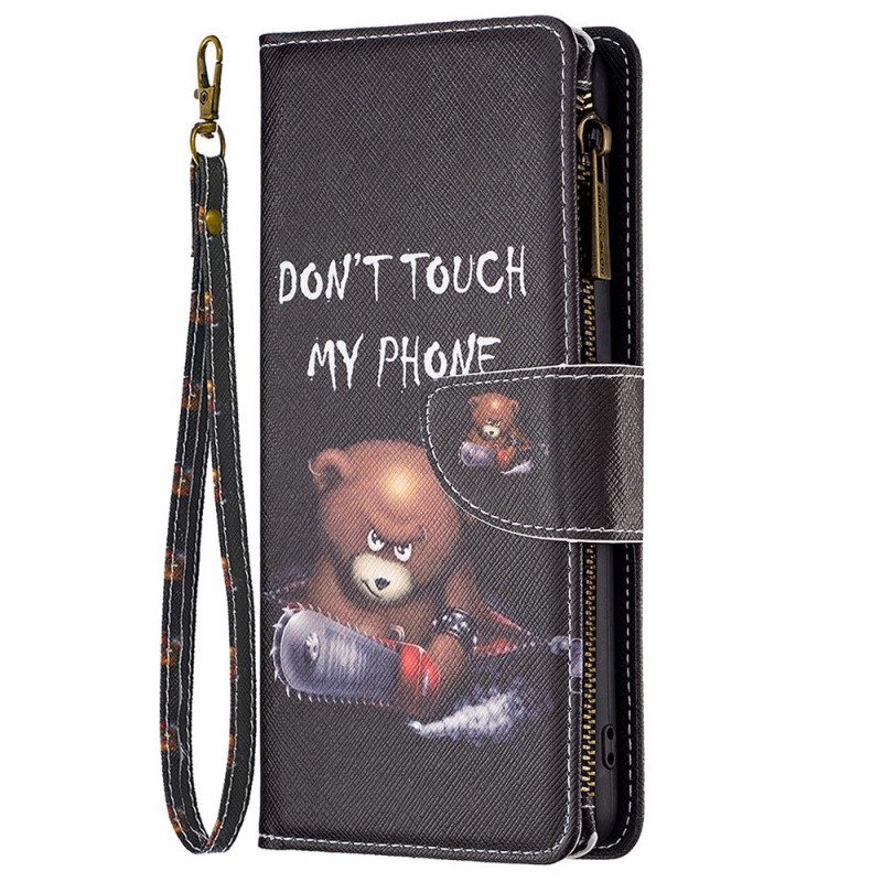 δερματινη θηκη Samsung Galaxy M53 5G πορτοφολι Bear Wallet