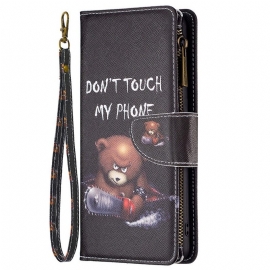 δερματινη θηκη Samsung Galaxy M53 5G πορτοφολι Bear Wallet