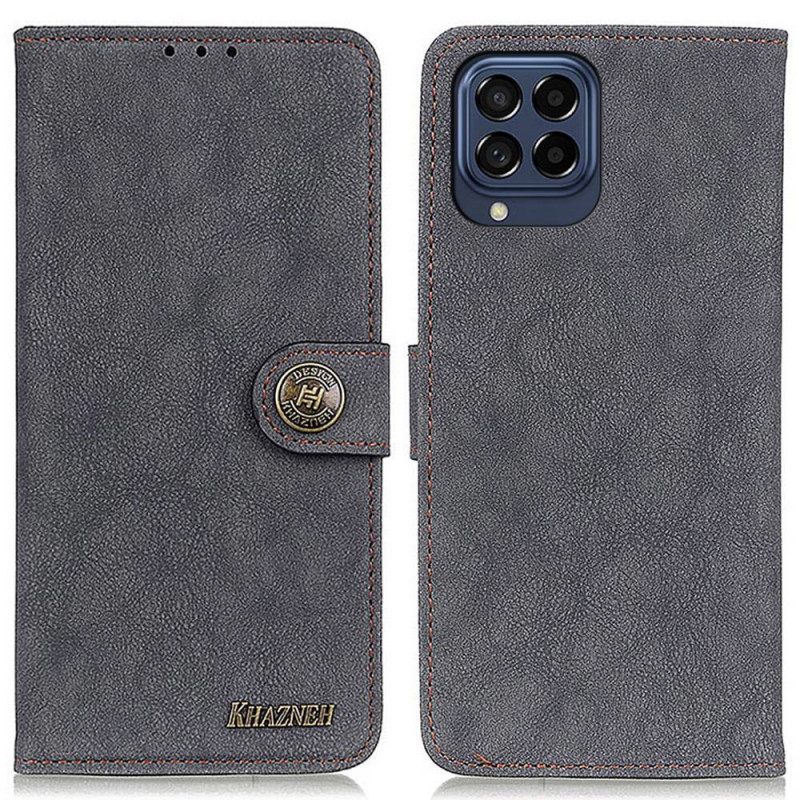 Κάλυμμα Samsung Galaxy M53 5G Khazneh Split Leather