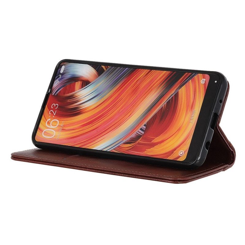 Κάλυμμα Samsung Galaxy M53 5G Litchi Split Leather