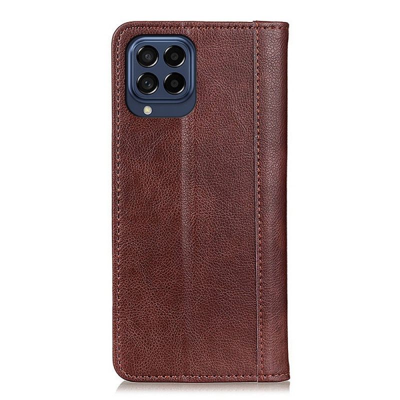 Κάλυμμα Samsung Galaxy M53 5G Litchi Split Leather