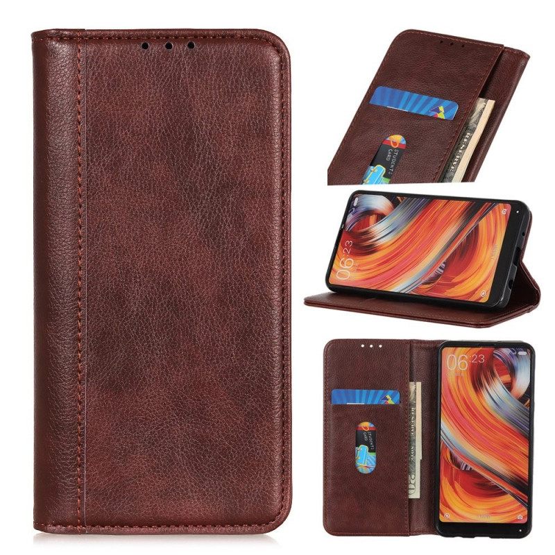 Κάλυμμα Samsung Galaxy M53 5G Litchi Split Leather