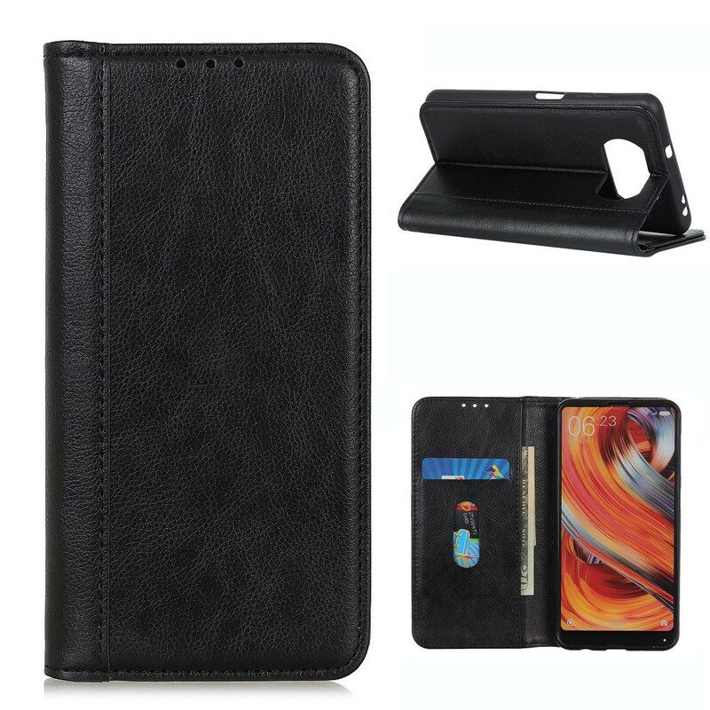 θηκη κινητου Poco X3 / X3 Pro / X3 NFC Θήκη Flip Lychee Split Leather Elegance