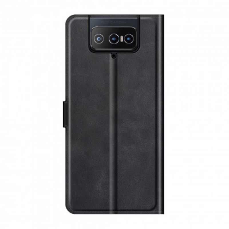 δερματινη θηκη Asus Zenfone 8 Flip Θήκη Flip Faux Leather Slim