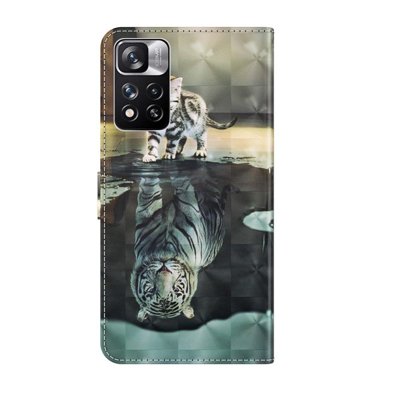 Κάλυμμα Xiaomi Redmi Note 11 Pro Plus 5G Ernest The Tiger 3d