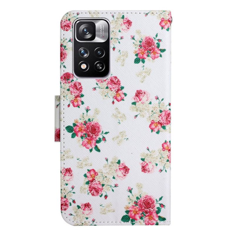 Κάλυμμα Xiaomi Redmi Note 11 Pro Plus 5G Liberty Royal Flowers