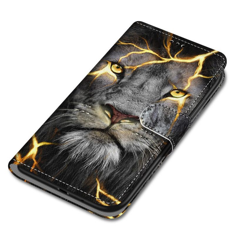 Κάλυμμα Xiaomi Redmi Note 11 Pro Plus 5G με κορδονι Fire Cat Με Λουράκι