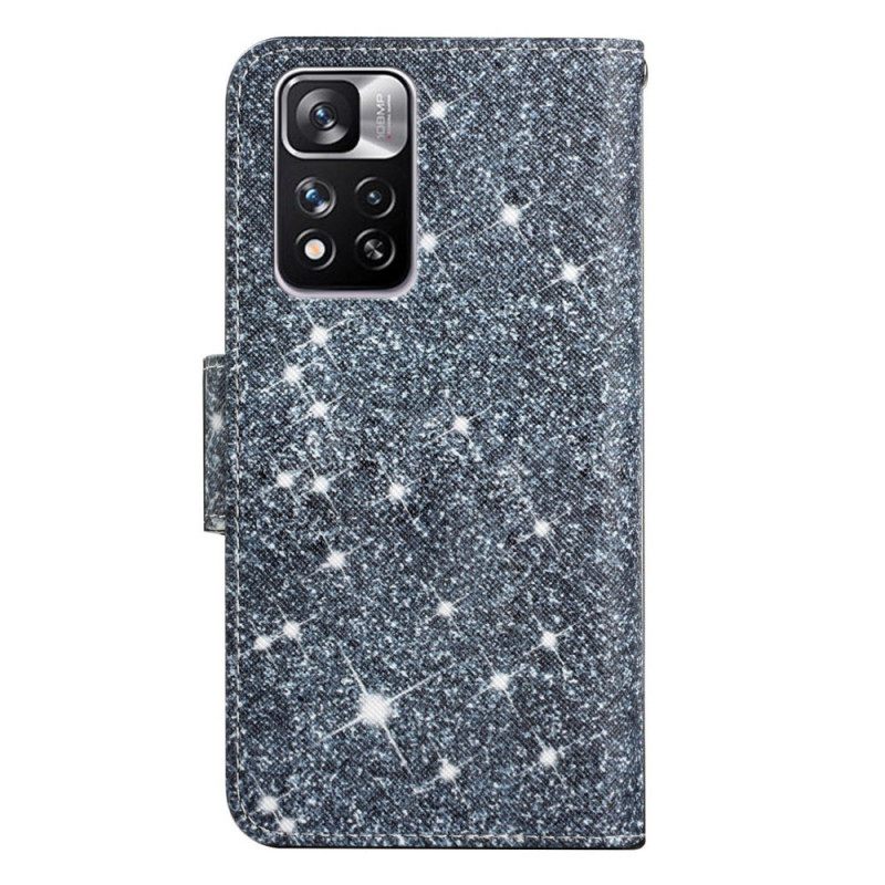 Κάλυμμα Xiaomi Redmi Note 11 Pro Plus 5G με κορδονι Strappy Sequins