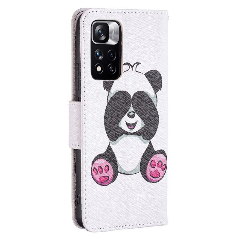 Κάλυμμα Xiaomi Redmi Note 11 Pro Plus 5G Panda Fun