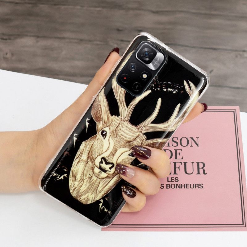 θηκη κινητου Xiaomi Redmi Note 11 Pro Plus 5G Fluorescent Majestic Stag