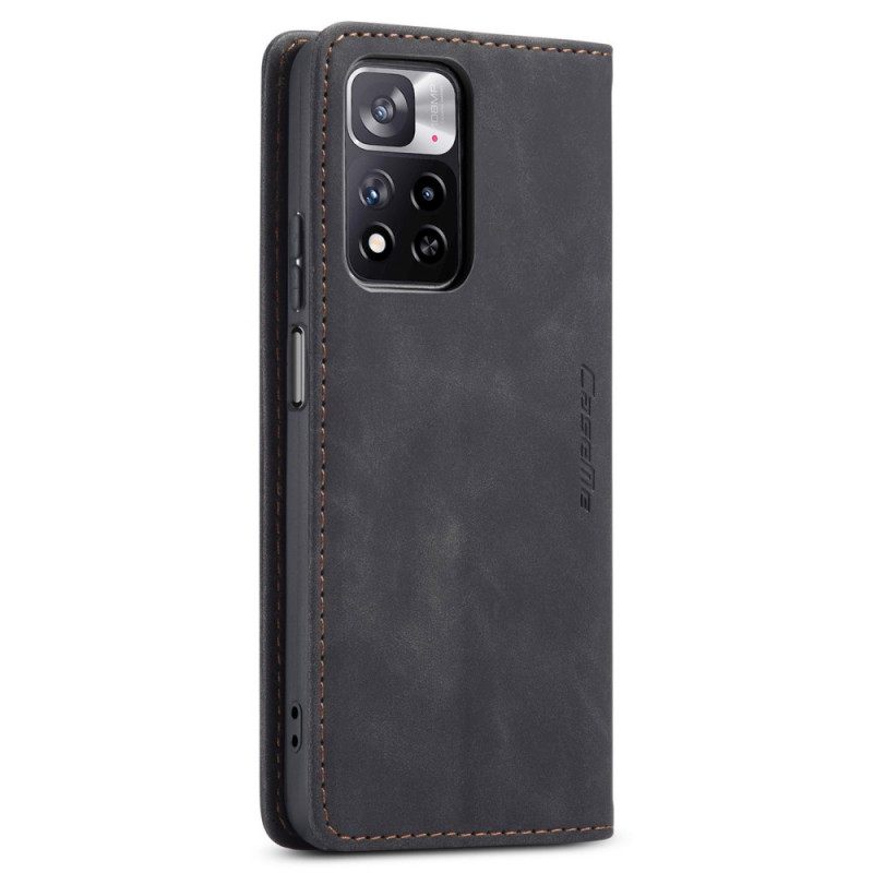 θηκη κινητου Xiaomi Redmi Note 11 Pro Plus 5G Θήκη Flip Caseme Faux Leather