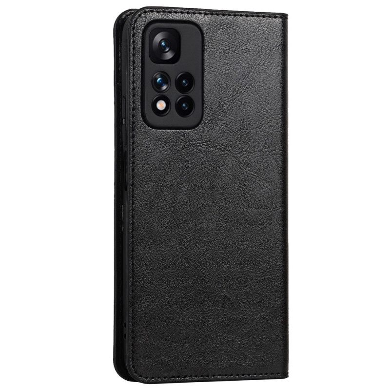 θηκη κινητου Xiaomi Redmi Note 11 Pro Plus 5G Θήκη Flip Γνήσιο Δέρμα