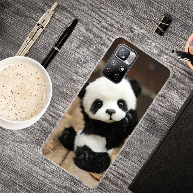 Θήκη Xiaomi Redmi Note 11 Pro Plus 5G Ευέλικτο Panda