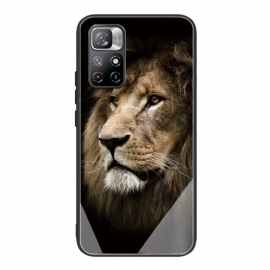 Θήκη Xiaomi Redmi Note 11 Pro Plus 5G Lion Head Tempered Glass