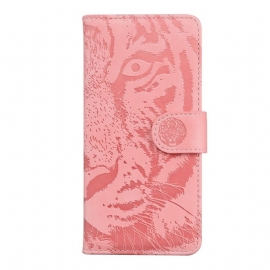 Θήκη Flip Poco F4 Tiger Print