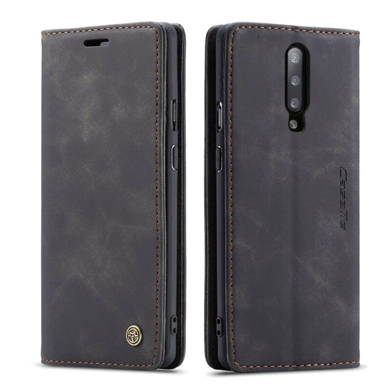 θηκη κινητου OnePlus 7 Pro Θήκη Flip Caseme Faux Leather