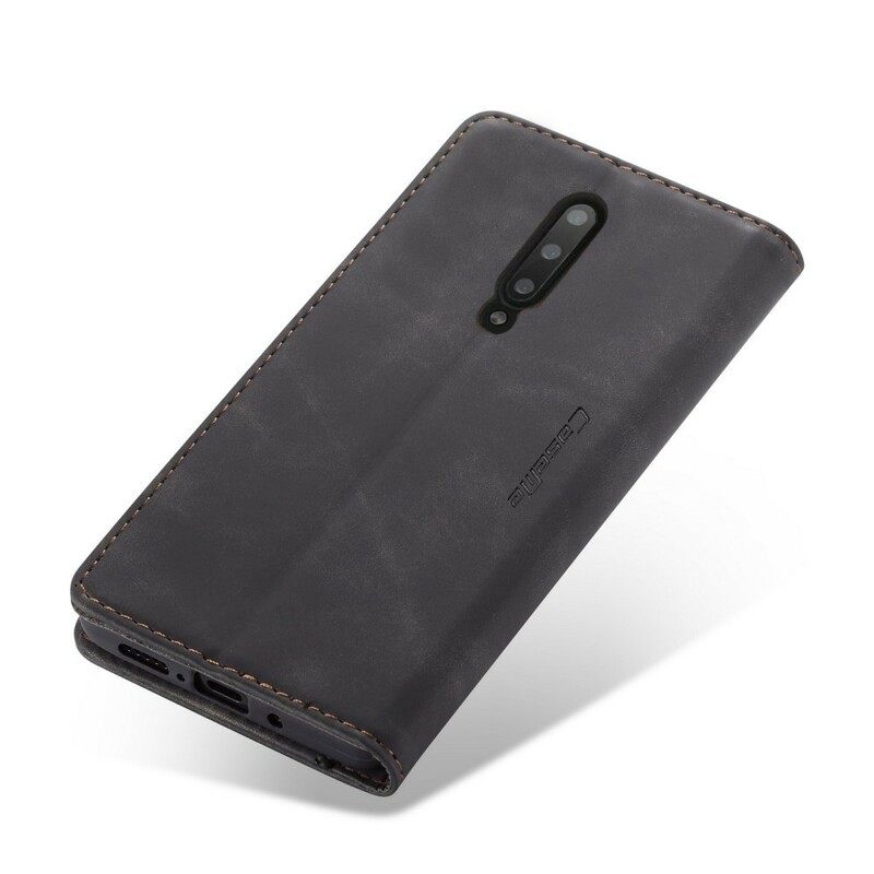 θηκη κινητου OnePlus 7 Pro Θήκη Flip Caseme Faux Leather