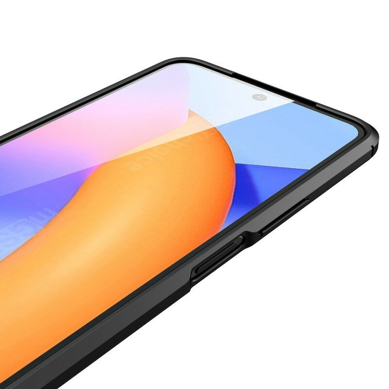 Θήκη Honor 10X Lite Δερμάτινο Εφέ Litchi Διπλής Γραμμής