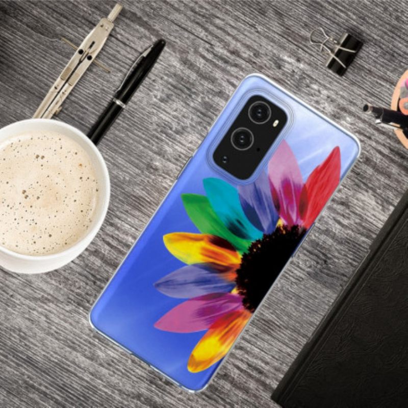 θηκη κινητου OnePlus 9 Pro Πολύχρωμο Λουλούδι