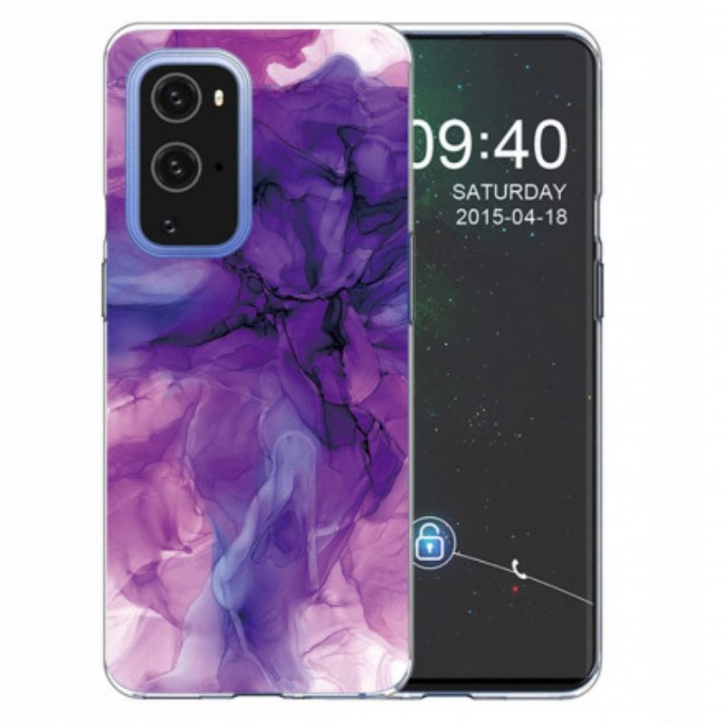 Θήκη OnePlus 9 Pro Έγχρωμο Μάρμαρο