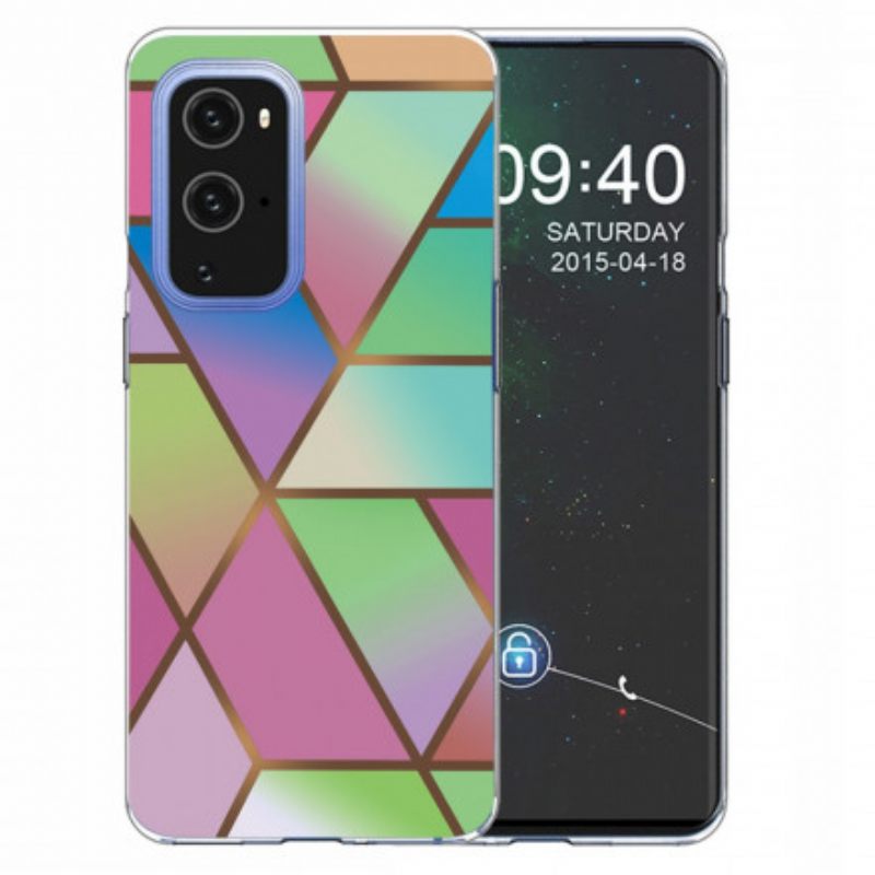 Θήκη OnePlus 9 Pro Γεωμετρικό Μάρμαρο