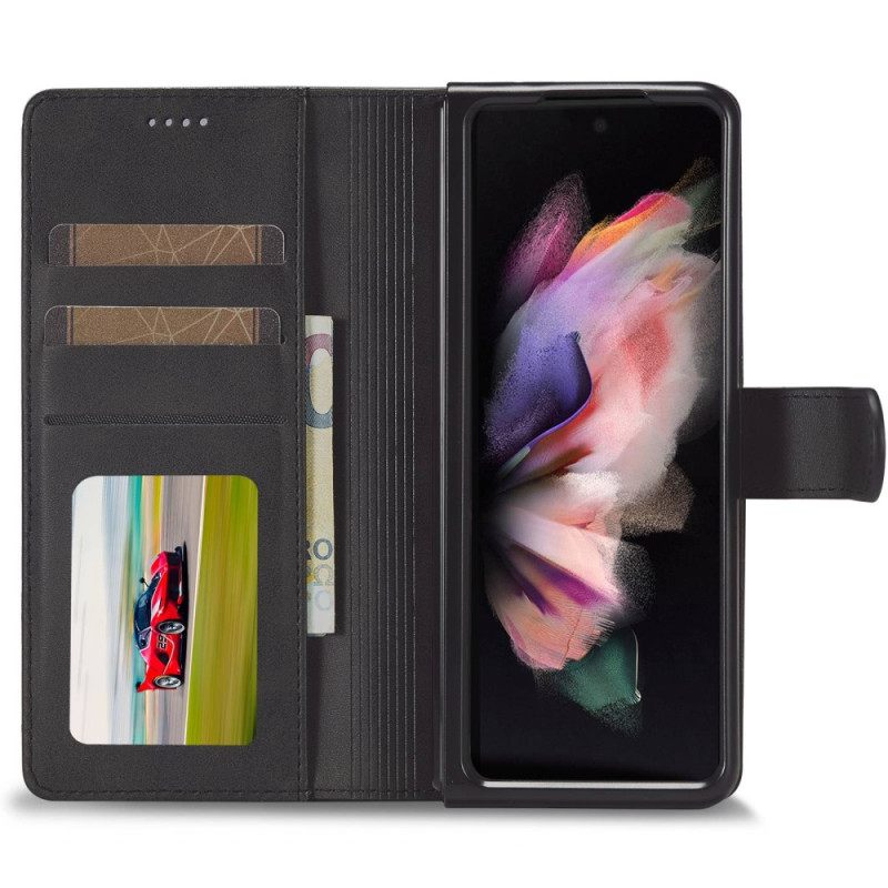 Κάλυμμα Samsung Galaxy Z Fold 4 Cl. Imeeke Classic Faux Leather