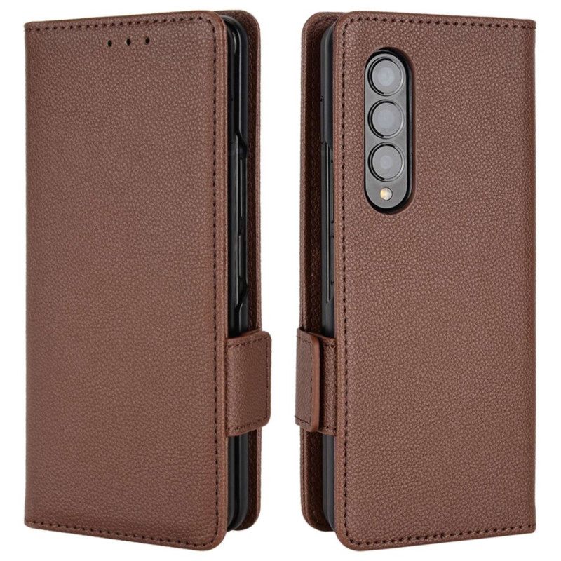 Κάλυμμα Samsung Galaxy Z Fold 4 Faux Leather Winston