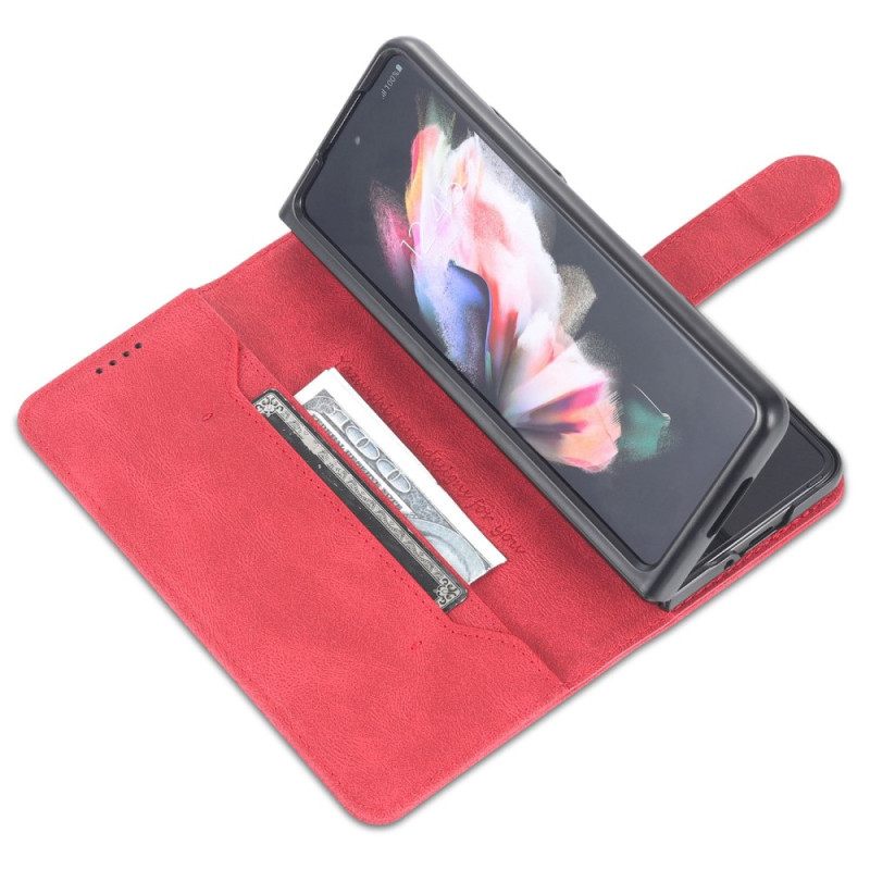 Θήκη Flip Samsung Galaxy Z Fold 4 πορτοφολι Πορτοφόλι Azns Sems