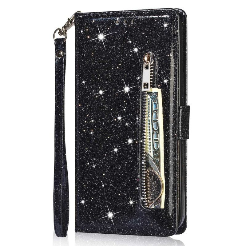 Θήκη Flip Samsung Galaxy Z Fold 4 Stars Lanyard