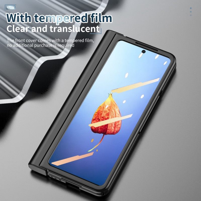 θηκη κινητου Samsung Galaxy Z Fold 4 Παγωμένο Κέλυφος Με Γραφίδα