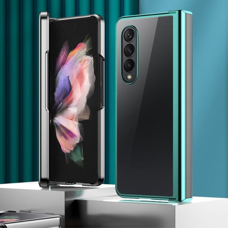 Θήκη Samsung Galaxy Z Fold 4 Διαφανές Μεταλλικό Μεντεσέ