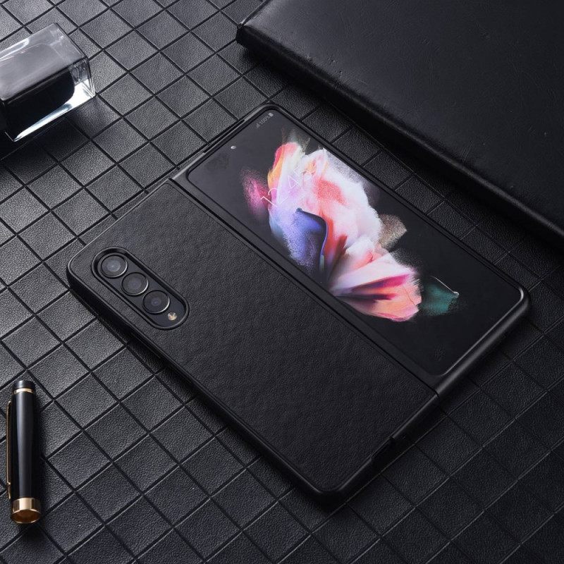 Θήκη Samsung Galaxy Z Fold 4 Υφή Νάιλον Από Συνθετικό Δέρμα