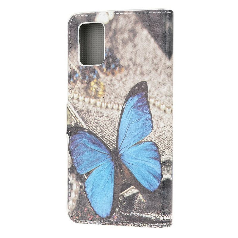 Κάλυμμα Samsung Galaxy A41 Blue Prestige Butterfly