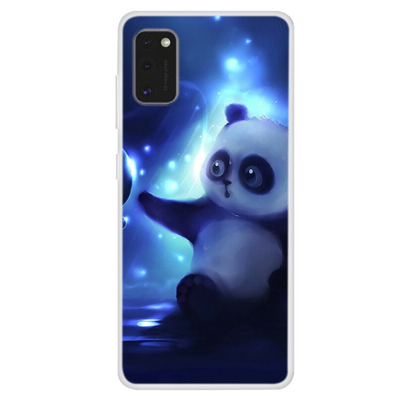 θηκη κινητου Samsung Galaxy A41 Panda Στο Διάστημα