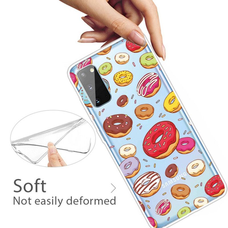 Θήκη Samsung Galaxy A41 Love Donuts