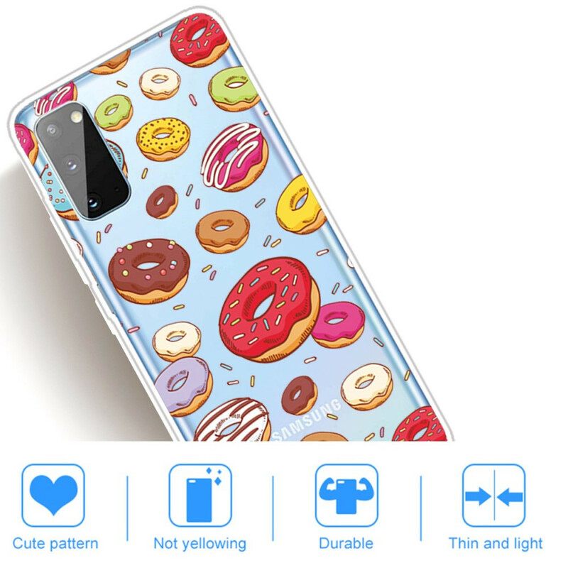 Θήκη Samsung Galaxy A41 Love Donuts