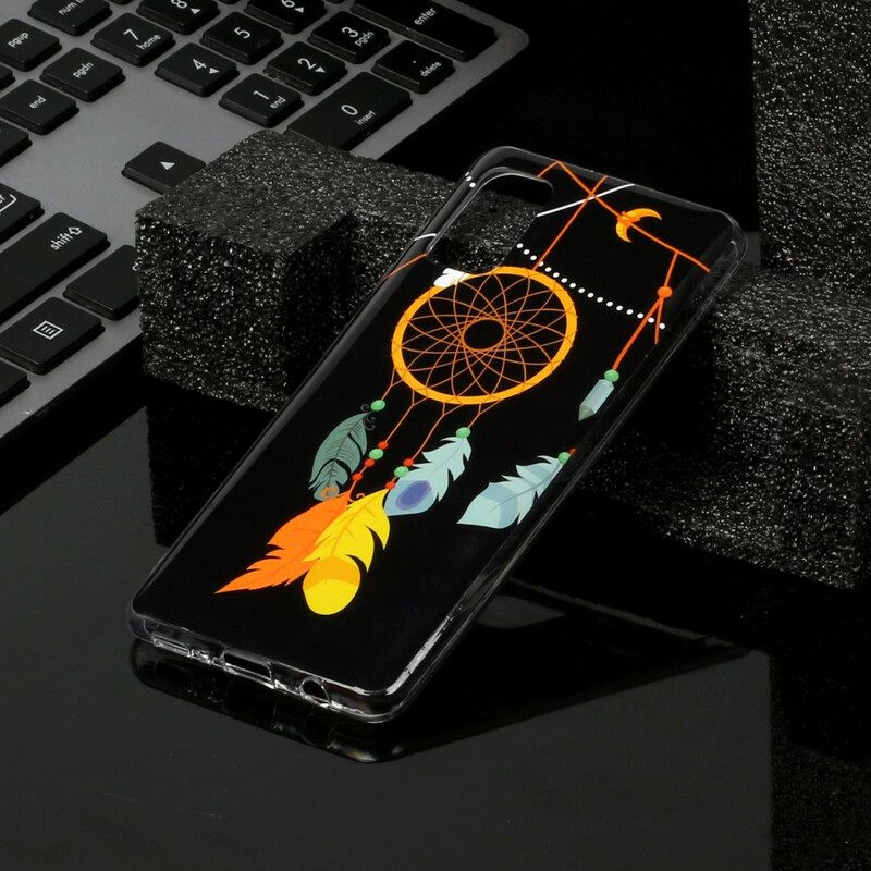 Θήκη Samsung Galaxy A41 Μοναδικό Φθορίζον Dream Catcher