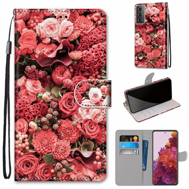 Κάλυμμα Samsung Galaxy S21 5G Floral Romance