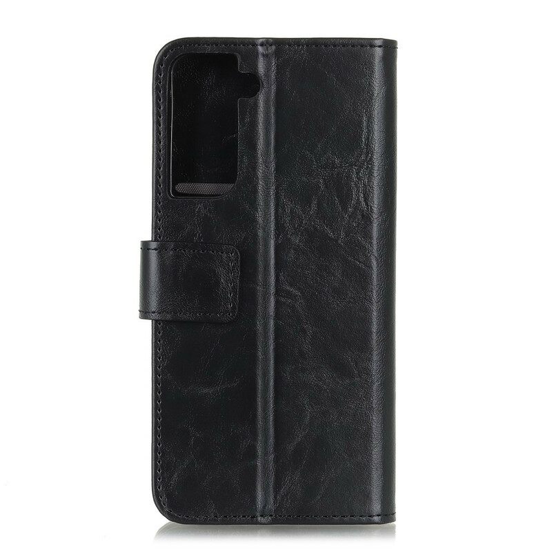 Κάλυμμα Samsung Galaxy S21 5G Khazneh Elegance Leather Style