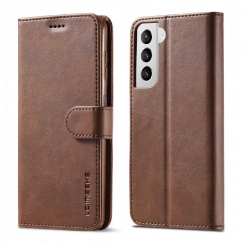 Κάλυμμα Samsung Galaxy S21 5G Lc.imeeke Leather Effect