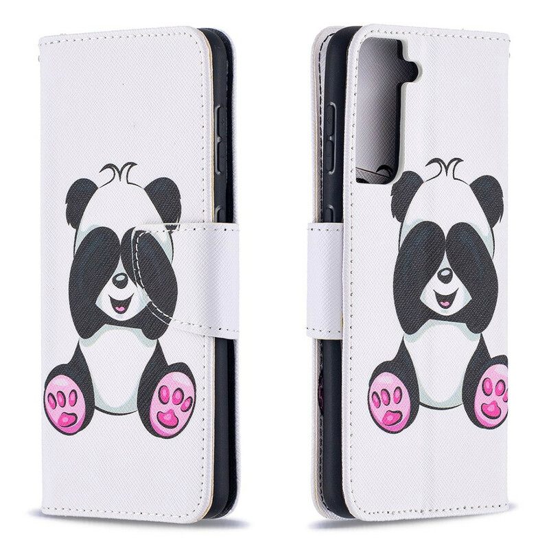 Κάλυμμα Samsung Galaxy S21 5G Panda Fun