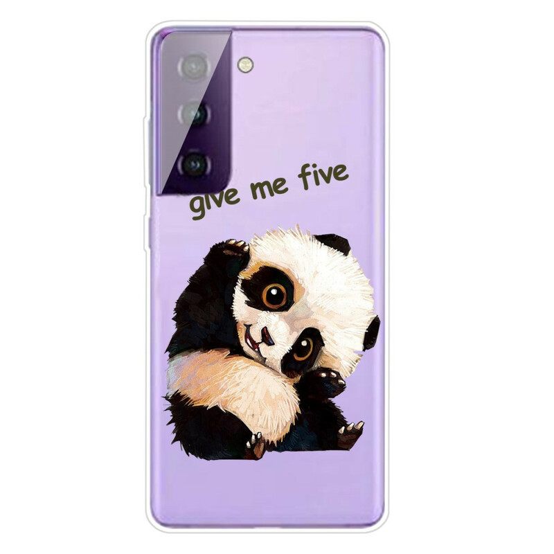 θηκη κινητου Samsung Galaxy S21 5G Panda Give Me Five